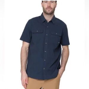 NWT (SIERRA DESIGNS) men's TECH SHIRT size L Casual Button Down Shirt